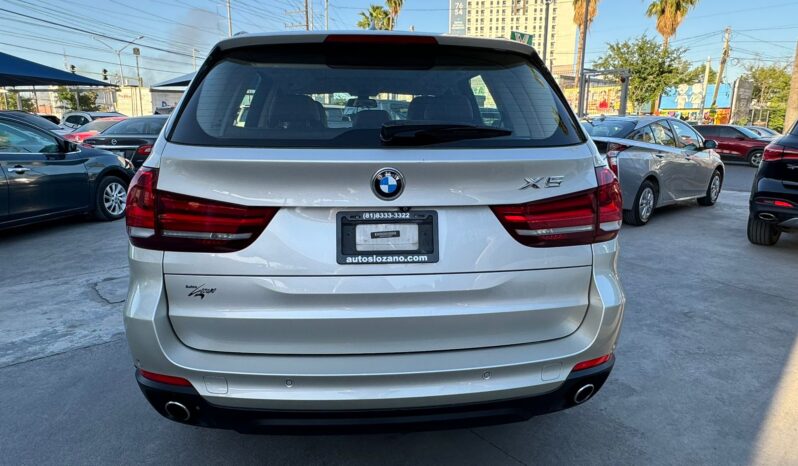 BMW X5 2016 lleno