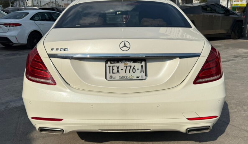 Mercedes-Benz S500 2015 lleno