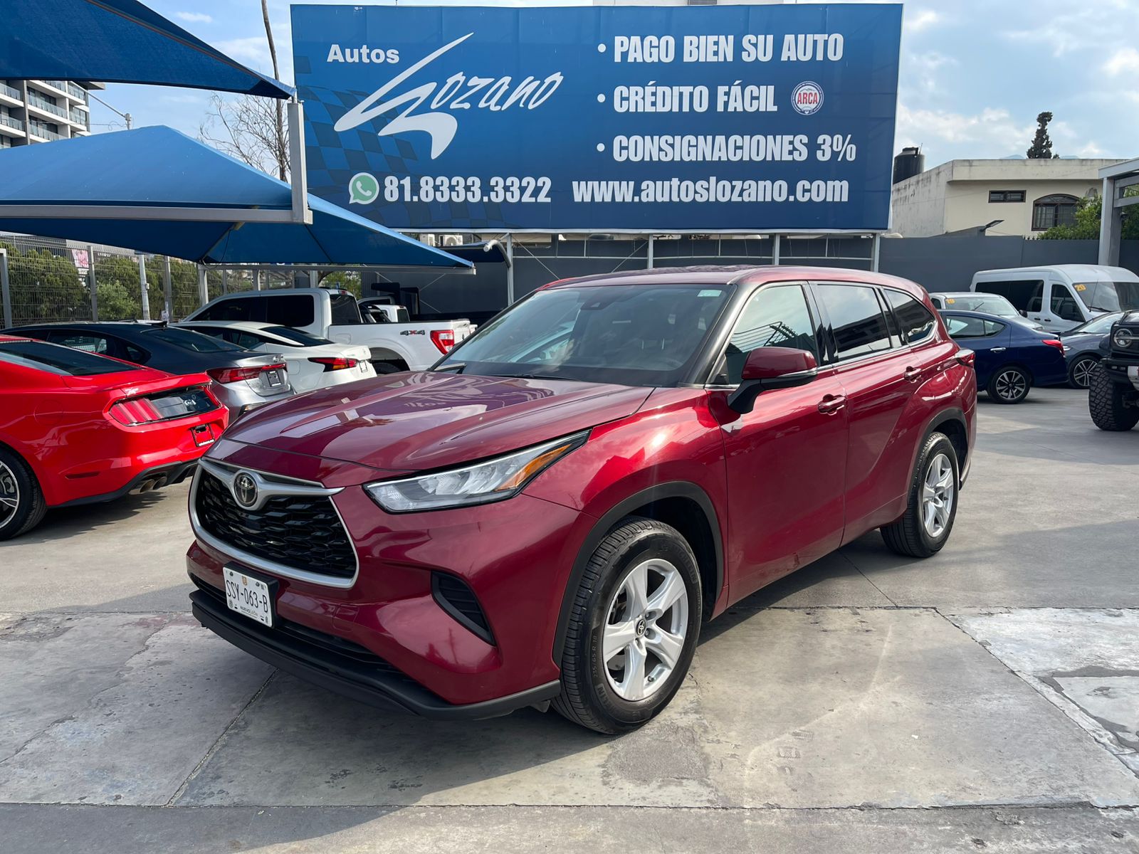 TOYOTA HIGHLANDER LE 2020