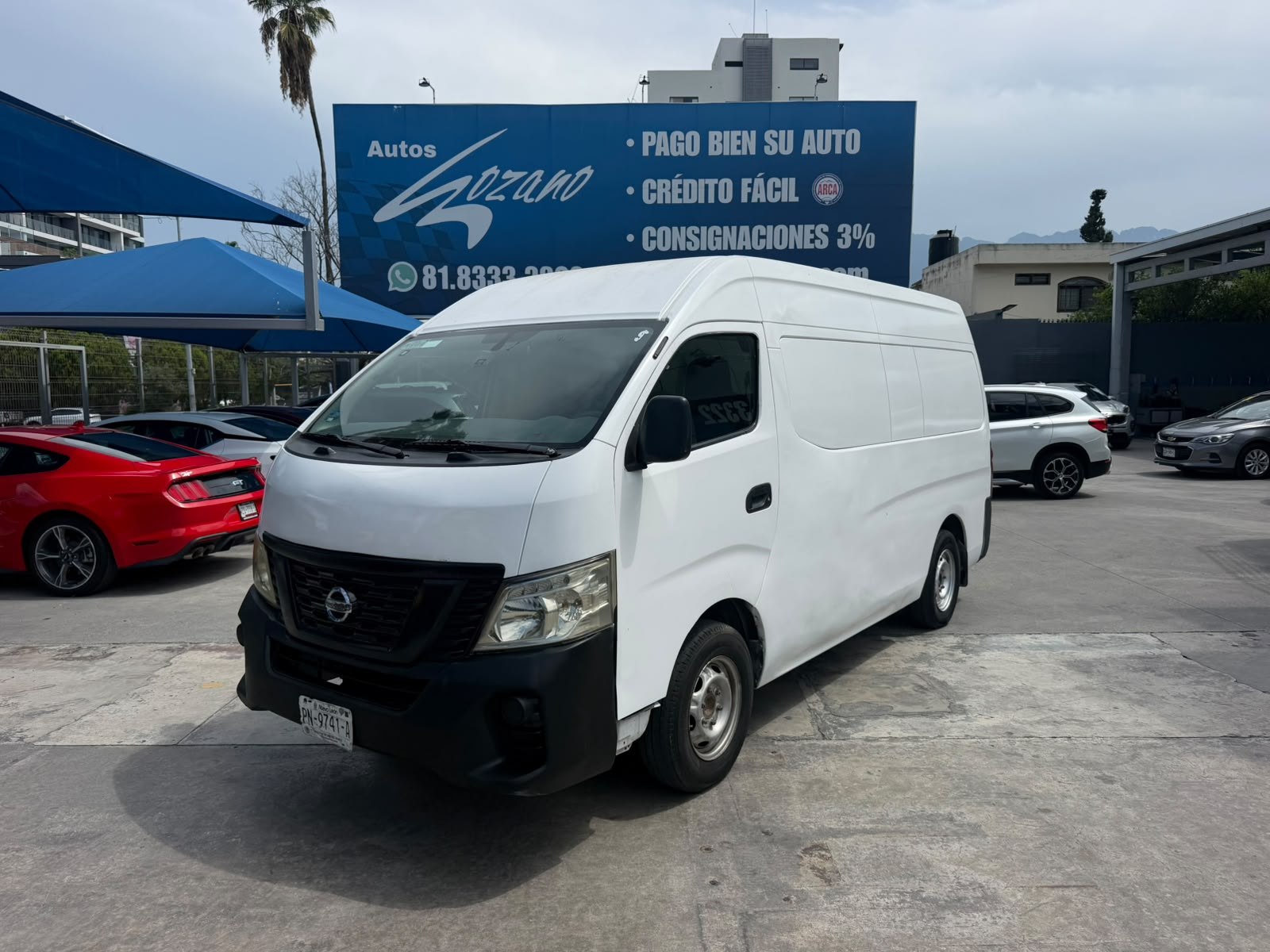 NISSAN URVAN NV350 CARGA 2018