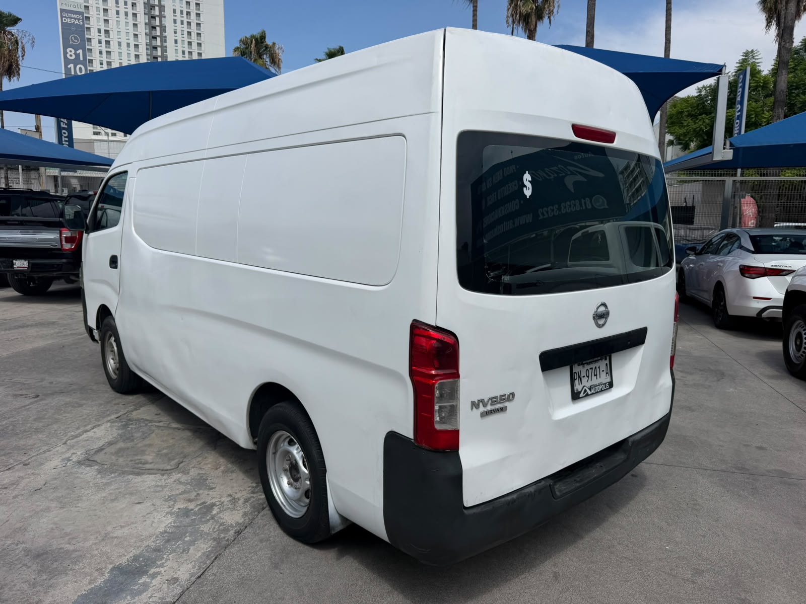 NISSAN URVAN NV350 CARGA 2018